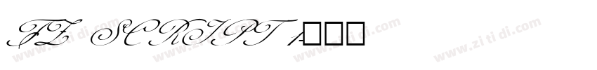 FZ SCRIPT 1字体转换